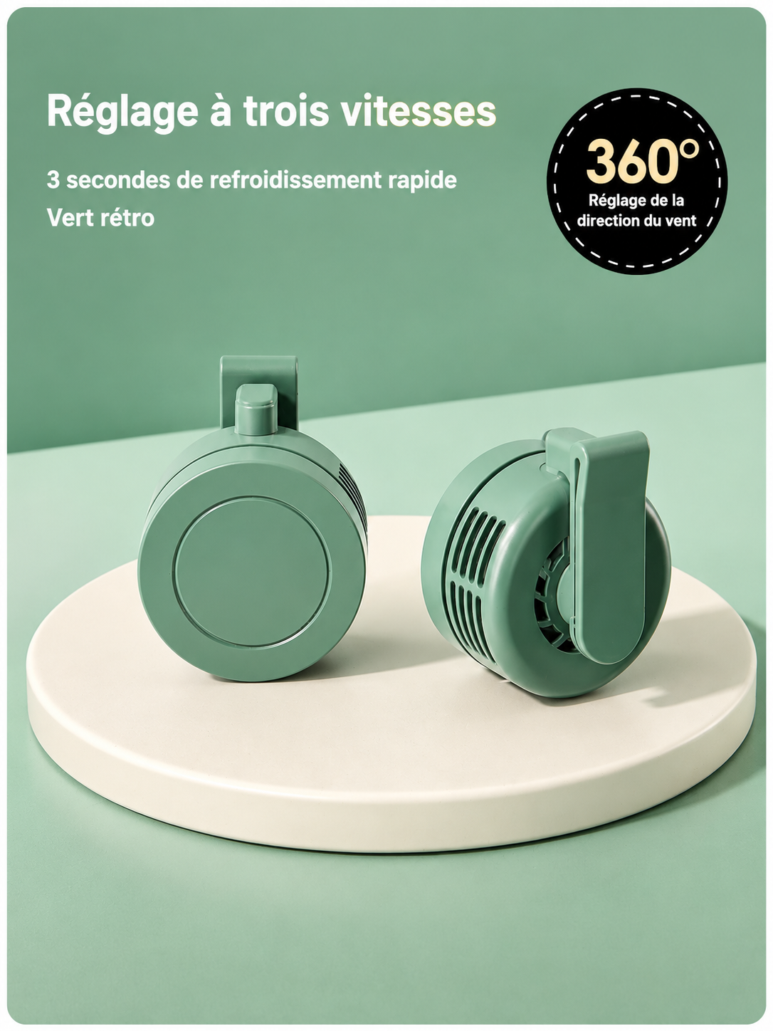 Petit ventilateur portatif USB