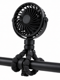 Mini-ventilateur portable en forme de pieuvre pour poussette